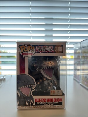 Funko Pop Yu-Gi-Oh! Blue Eyes White Dragon (Box Lunch Edition)-image