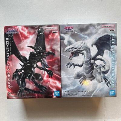 Yu-Gi-Oh! Duel Monsters Blue Eyes White Dragon Red Eyes Black Dragon Figure Set-image