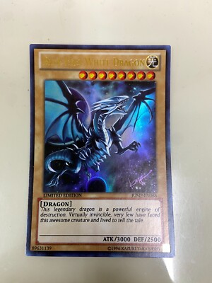 YuGiOh Blue-Eyes White Dragon Ultra Rare LIMITED EDITION Promo JUMP-EN068 MINT-image