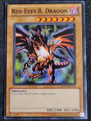 Red-Eyes B. Dragon Common Unl Edition SDDC-EN005 NM-image