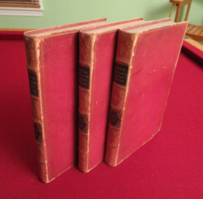Doctor Syntax's Three Tours by William Combe (1855) Three Volume Set-image