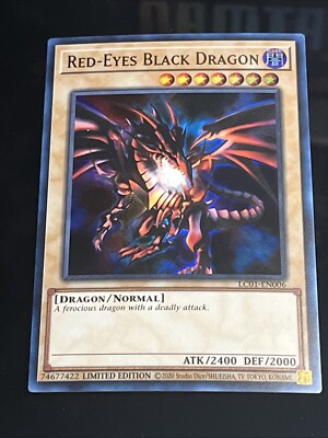 Yu-Gi-Oh! Red-Eyes Black Dragon LC01-EN006 Ultra Rare Limited Edition NM-image