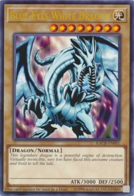 Blue-Eyes White Dragon - KACB-EN001 - Ultra Rare x1 Heavily Played-image