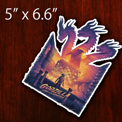 Godzilla Gojira King Ghidorah Vinyl Sticker Bumper Decal Car Decal-image