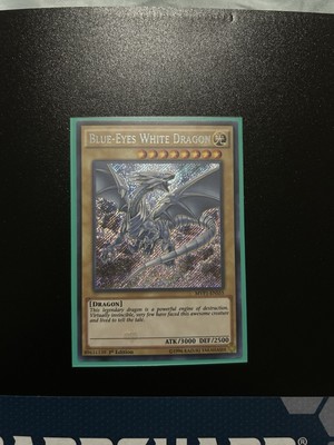 Blue Eyes White Dragon MVP1-ENS55 Yugioh Secret Rare 1st Edition NM-image