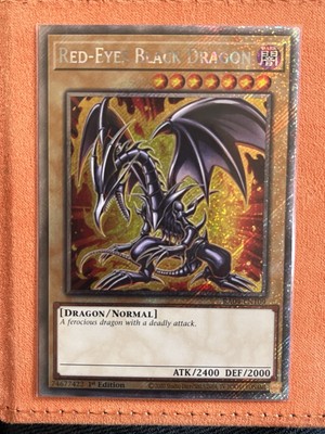 Red-Eyes Black Dragon (PR) (7th Art) RA04-EN109 YuGiOh Quarter Century Stampede-image