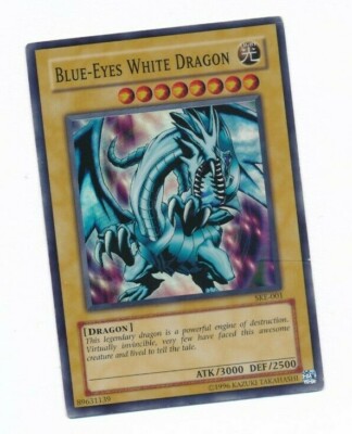 Yugioh Blue-Eyes White Dragon SKE-001 Unlmiited HP-image
