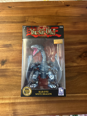 PhatMojo Yu-Gi-Oh! Blue Eyes White Dragon Action Figure Limited Edition Series 1-image