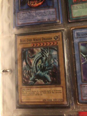 Blue-Eyes White Dragon LOB-001 The Legend of Blue Eyes White Dragon...-image