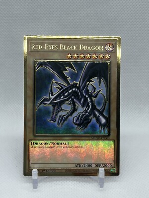 2020 Yugioh Red-Eyes Black Dragon MAGO-EN003 1st Edition MAXIMUM GOLD - NM/ MINT-image