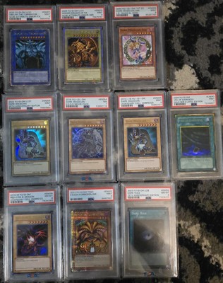 Yu-Gi-Oh! 10 PSA Graded Slabs-image