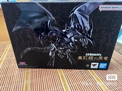 Yu-Gi-Oh!Duel Monsters S.H.Monsterarts Red-Eyes Black Dragon Action Figure Model-image