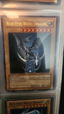Blue-Eyes White Dragon YAP1-EN001 Anniversary Pack Limited Edition-image