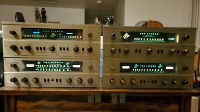 TESTED WORKING Fisher 500 800 b & c Receiver Amplifier-image