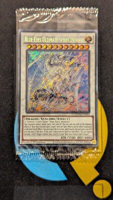 SDWD-EN043 Blue-Eyes Ultimate Spirit Dragon Secret Rare Sealed 1st Ed YuGiOh-image
