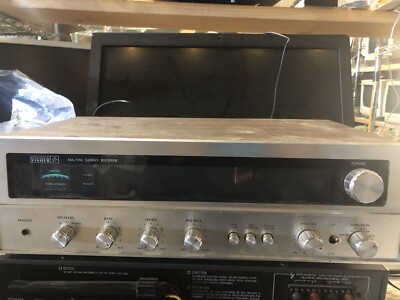 VINTAGE FISHER AM/FM STEREO RECEIVER MODEL 143-92512700-image