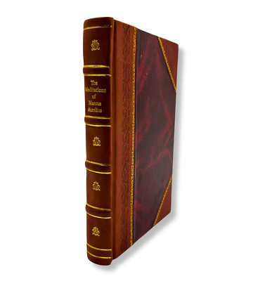 The Meditations Of Marcus Aurelius 1887 [Leather Bound]-image