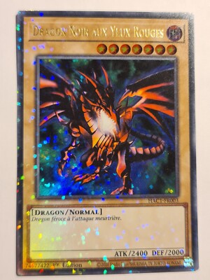 Red-Eyes Black Dragon●YUGIOH●HAC1●ULTRA PARALLEL RARE●FRENCH●1st ED●NM #07360-image