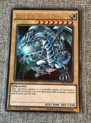 Yu-Gi-Oh! TCG Blue-Eyes White Dragon DPBC-EN016 - 1st Edition-image