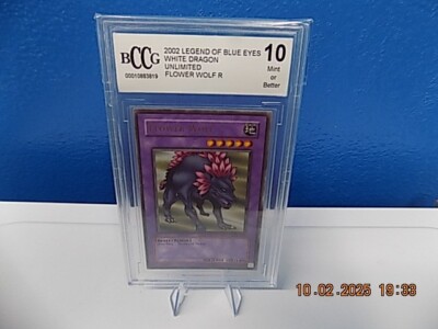 2002 Legend of blue eyes White dragon Unlimited Flower wolf BCCG 10-image