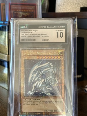 Blue-Eyes White Dragon (Quarter Century Secret Rare) 1st Edition-image