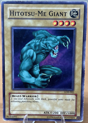 Hitotsu-Me Giant LOB-002 The Legends of Blue Eyes White Dragon Yu-Gi-Oh! TCG- MP-image