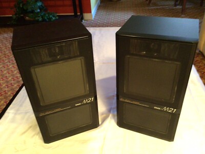 Two (2) Count  Fisher SME - M21 Diaphragm Speaker System-image