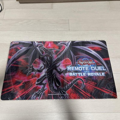 m4 Playmat YuGiOh! Red Eyes Black Dragon Remote Duel Rubber New Collection-image