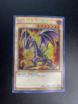 Red-Eyes Black Dragon - MP22-EN267 - Prismatic Secret Rare - 1st Edition - (NM)-image