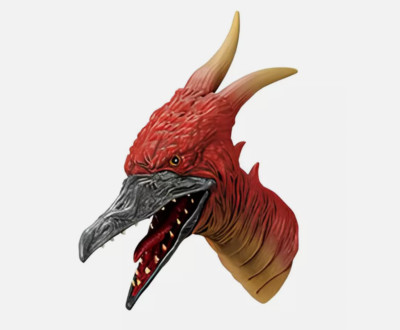 GODZILLA×KONG THE NEW EMPIRE Ichiban Kuji Monster Head Magnet Fire Radon 1993-image