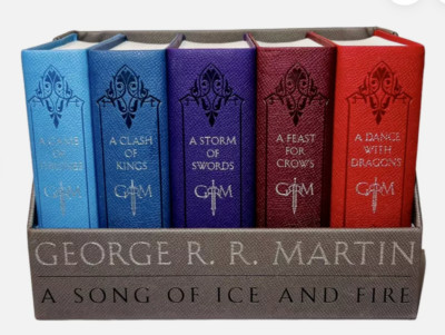 A Game of Thrones Leather-Cloth Boxed Set-image