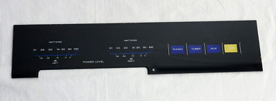 Fisher CA-880 Studio Standard Integrated Amplifier Face plate-image