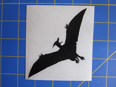 Rodan Silhouette Vinyl Decal - Sticker 4x3 - Any Color - Godzilla-image