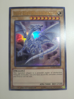 Blue-Eyes White Dragon MVP1-ENSE4 Ultra Rare Limited NM Yugioh DNA GAMES-image