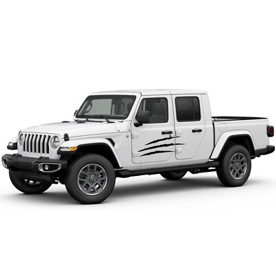 Sticker scratch for Jeep Gladiator JT Decal Godzilla graphics kit 2021 2022 2023-image