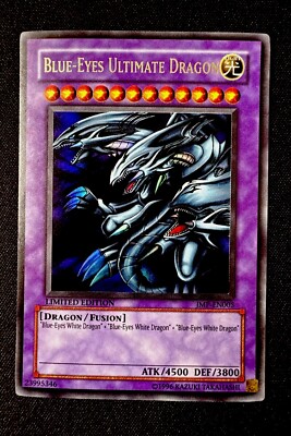 Yu-Gi-Oh! TCG Blue-Eyes Ultimate Dragon JMP-EN005 Ultra Rare Limited NM-image