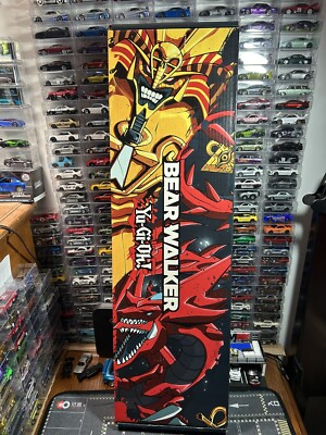 Bear walker x Yu-Gi-Oh Blue Eyes White Dragon Skateboard Deck Limited 147/500-image