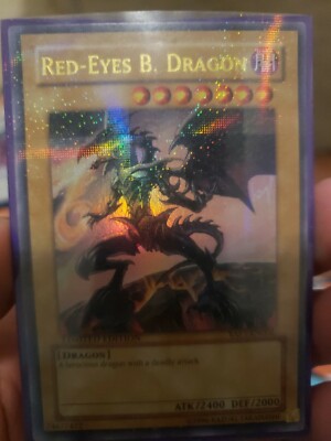 Yugioh! LP Red-Eyes B. Dragon - YAP1-EN002 - Ultra Rare - Limited Edition -image