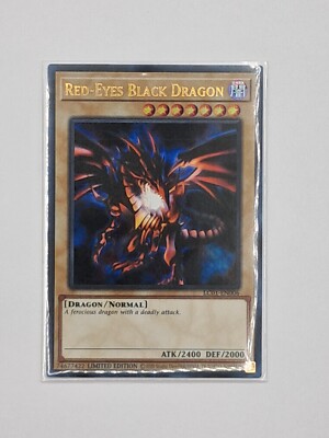 Yu-Gi-Oh! TCG Red-Eyes Black Dragon Limited Edition LC01-EN006 Near Mint! Ultra-image