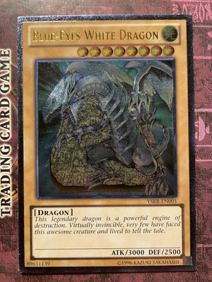 Blue-Eyes White Dragon - YSKR-EN001 - Ultimate Rare - Unlimited - LP-image
