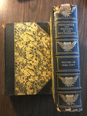 Richardson's Messages & Papers of Presidents RARE COMPLETE 11 Volume Set 2nd ed.-image