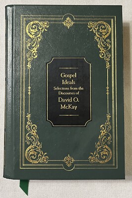 Teachings Latter-Day Prophets Vol. 9: Gospel Ideals David O. McKay Leather HC-image