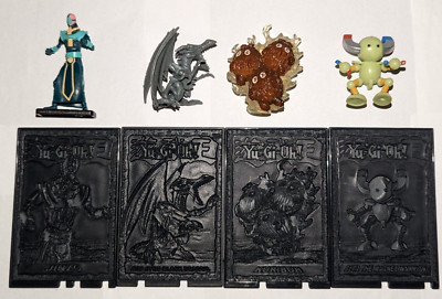 Yugioh Lot Figure Kazuki Takahashi | Jinzo Red Eyes Black Dragon Beta Kuriboh-image