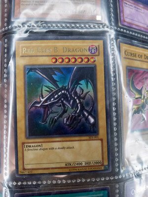 Yu-Gi-Oh! TCG Red-Eyes B. Dragon Joey SDJ-001 Unlimited Ultra Rare-image