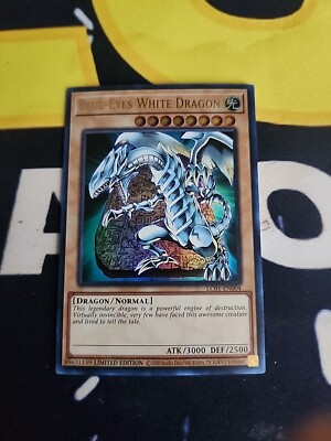 Blue-Eyes White Dragon Limited Edition LC01-EN004 Ultra Rare 25th Anniversary NM-image