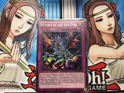 yugioh Return Of Red-Eyes super rare limited edition CROS-ENAE4-image