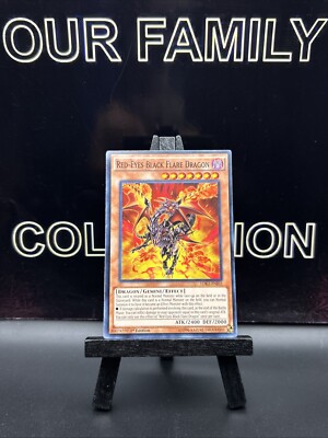 Red-Eyes Black Flare Dragon - LDK2-ENJ02 - Common - 1st Edition  YuGiOh-image