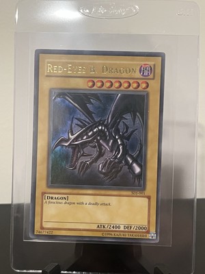 Yugioh Red-Eyes B. Dragon SDJ-001 Ultra Rare Unlimited-image