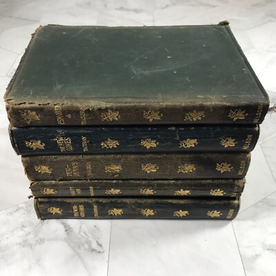 Works Of Thackeray Set New Century Library Vanity Fair The Virginians Etc VTG-image