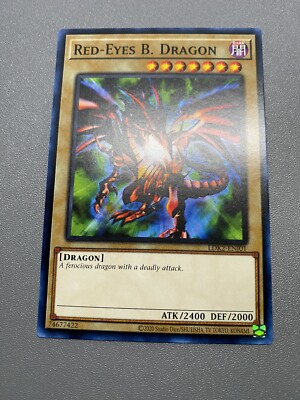 Yu-Gi-Oh! Red-Eyes B. Dragon Common Unlimited LDK2-ENJ01 NM/M -image